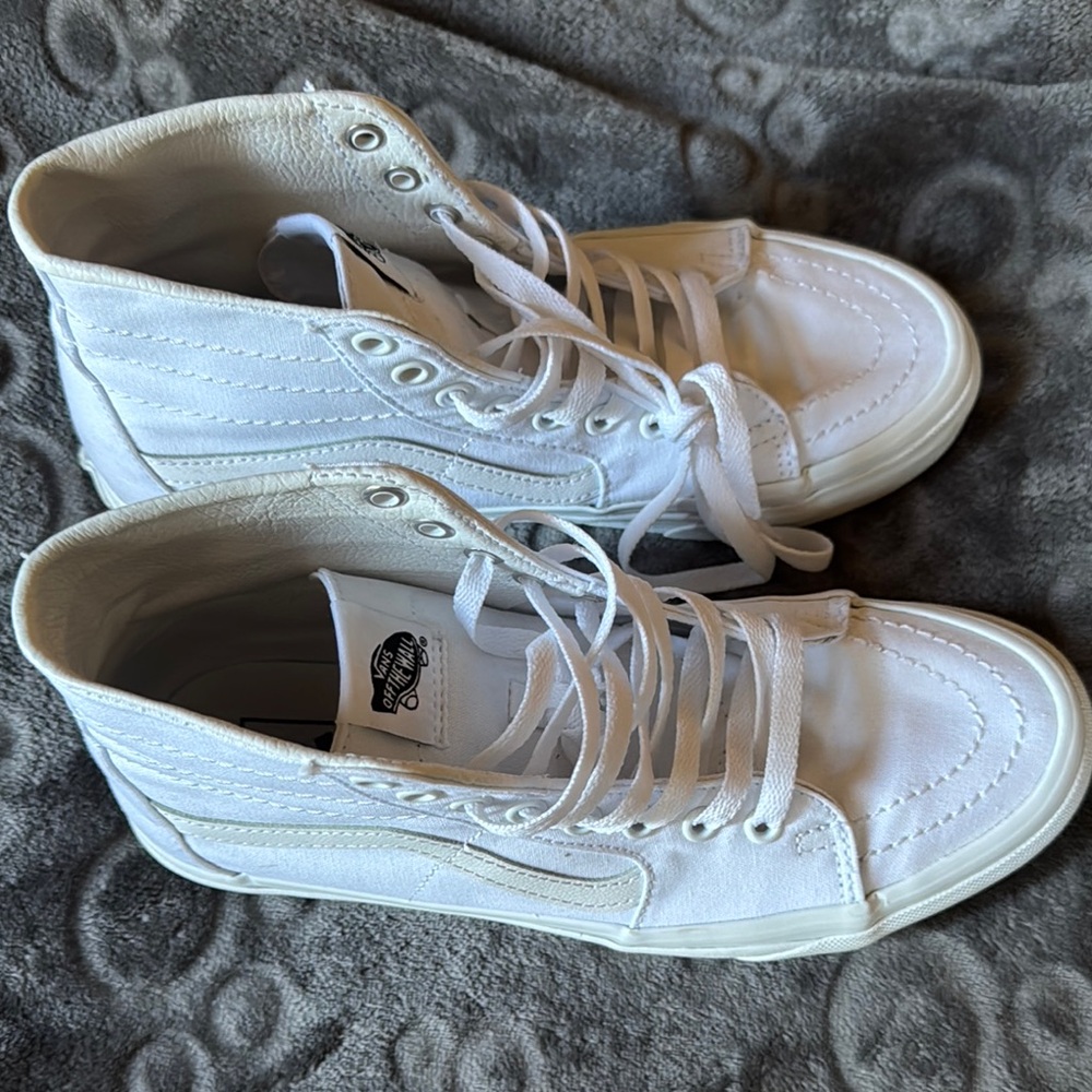 Vans Classic White High-Tops - Picture 5 of 13